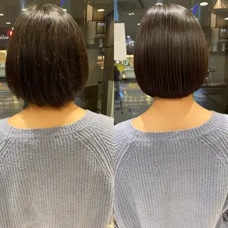 ショート パーマ 寺内 紳悟のヘアスタイル