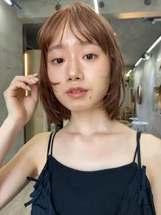 ショート カラー SALT WATER　恵比寿所属・レイヤーカット💫 ／HARUKA🎀のヘアスタイル