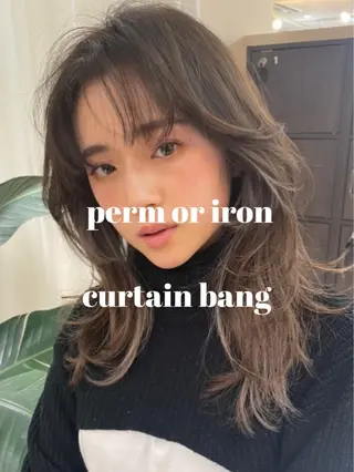 ロング 古沢 新のヘアスタイル