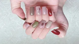 ショート amireux所属・チ まるこのネイルデザイン