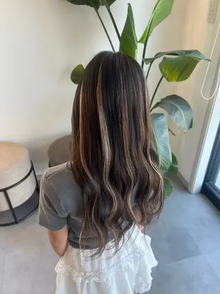 ロング RIENS Xrea nanamiのヘアスタイル