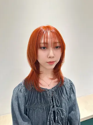 ミディアム カラー Say. Reeのヘアスタイル