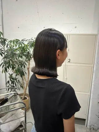 ミディアム muku所属・レディースカット モデル/ayunaのヘアスタイル