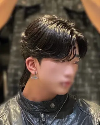 ショート パーマ メンズ YUKI🇰🇷 カルマ／ダウンパーマのヘアスタイル