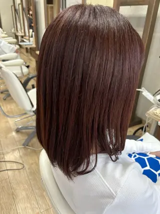 カラー 吉元 結衣佳のヘアスタイル