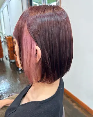 カラー 坂本 瑞季 🤍 髪質改善のヘアスタイル