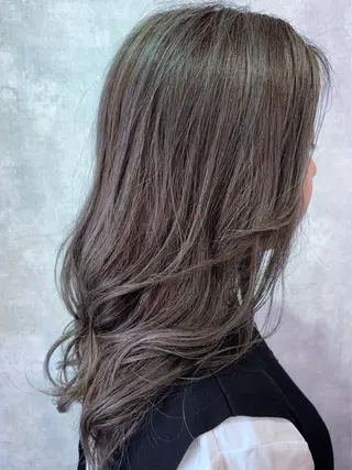 セミロング カラー 大人かわいい💎ツヤ ✧亜美︎✧我孫子のヘアスタイル