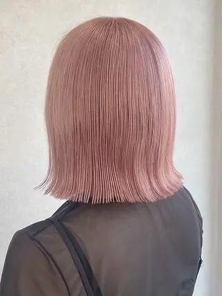 ミディアム 暖色カラー🎀 Kanon♡のヘアスタイル