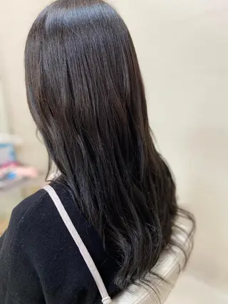 ロング カラー 菊地 美憂のヘアスタイル