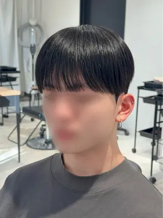 ショート カラー パーマ ヘアアレンジ メンズ パク・ボミン小野リエ 韓国ハーフ🦊のヘアスタイル