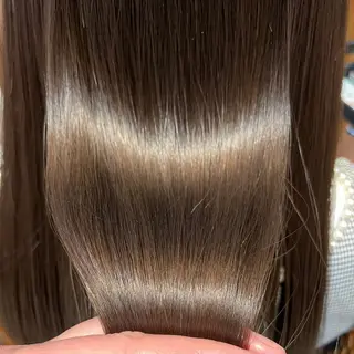 ロング カラー パーマ エイジングケア特化 美容師✂️山崎竜二のヘアスタイル