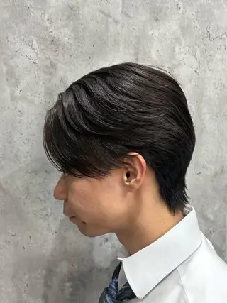 ショート パーマ メンズ 韓国風メンズ/毛流れ ヘアなら須田龍世のヘアスタイル