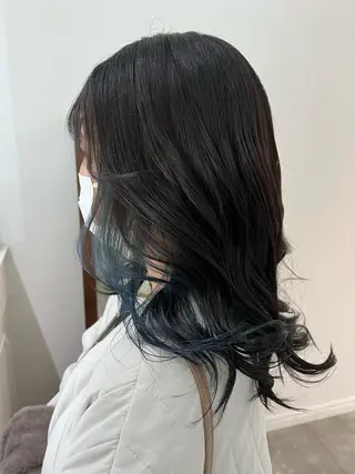 ミディアム カラー ケアブリーチ/ili 村上佳那多のヘアスタイル