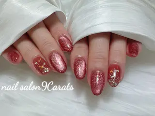 ネイル 💜ワンホンネイル ナインカラット💎のネイルデザイン