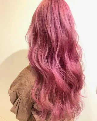 ロング しもかわ かほのヘアスタイル