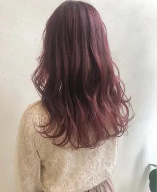 セミロング カラー nakahara madokaのヘアスタイル