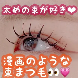マツエク・マツパ N eyelash SARA🌷のマツエク・マツパデザイン