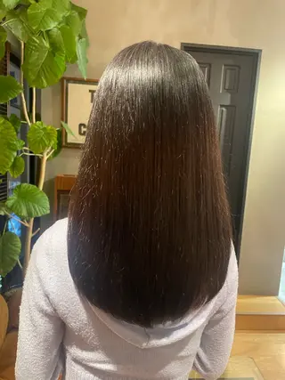 セミロング AUQWA/いおり 自由が丘のヘアスタイル