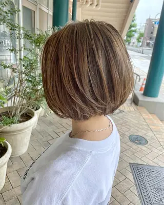 ショート CINQ ドリームプラザ店所属・竹内 仁のヘアスタイル