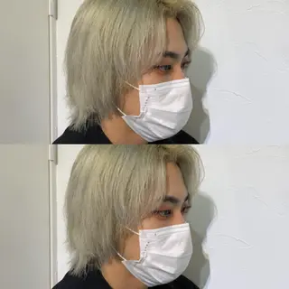 ショート カラー メンズ メンズ専門店 店長 小柳 裕夢のヘアスタイル