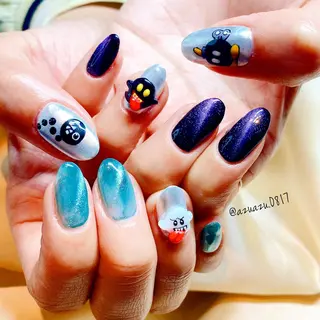 ネイル hair&nail ROOTS所属・ﾍｱﾒｲｸ&ﾈｲﾙ ♥️Azuのネイルデザイン