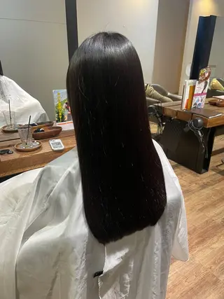 ロング 高橋 乙葉のヘアスタイル