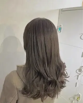 セミロング 髪質改善&艶カラー sotaのヘアスタイル