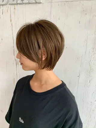 ショート Dear所属・Dear 秋田有美のヘアスタイル