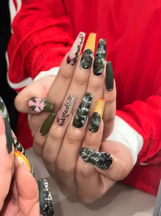 ネイル if Hair＆Nail Salon所属・IKA /海外ネイル /個性派/ワンホンのネイルデザイン