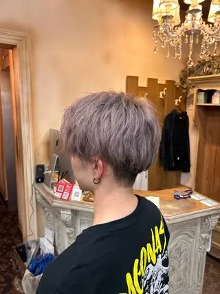 カラー メンズ abilita MIYUのヘアスタイル