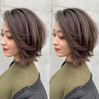 ショート カラー 🌈艶ハイトーン🌈 心を込めます🤝涼介のヘアスタイル