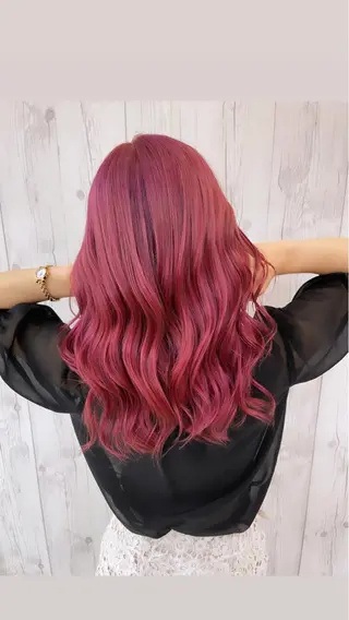 カラー 名古屋のピンク好き かずくん🦩のヘアスタイル