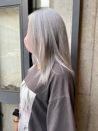 ミディアム 金見 岳弥のヘアスタイル