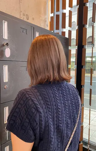 カラー 佐々木 彩乃のヘアスタイル