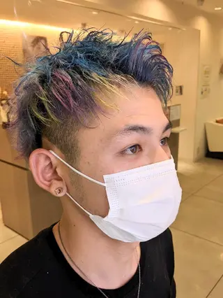 カラー メンズ 小川 健治✨のヘアスタイル