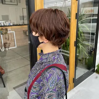 ショート キノシタ ナオユキのヘアスタイル