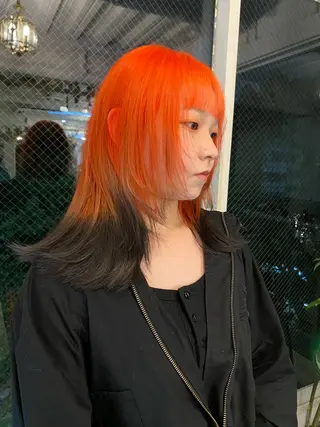 セミロング sea's所属・ヒラカホ/矢場町/ ブリーチ/似合わせのヘアスタイル