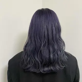 セミロング カラー 🌼RIKA🌼レデ ィース専門💖のヘアスタイル