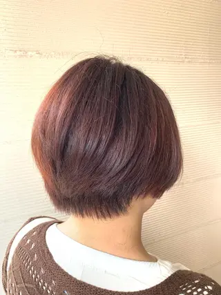 ショート カラー 松吉 純平のヘアスタイル
