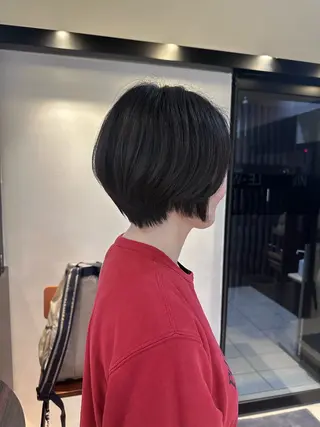 ショート mio/【日本橋】 パーマモデルのヘアスタイル