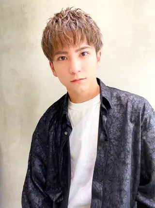 ロング カラー パーマ 🎨デザイン🥇 美髪・艶髪 日暮千敬のヘアスタイル