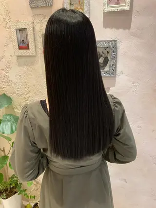 セミロング レイヤーカット/ 顔周り 五島巨幹のヘアスタイル