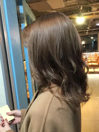 ミディアム カラー 💘透明感カラー💘 沖本 将宏のヘアスタイル