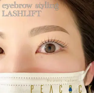 マツエク・マツパ アイブロウ salon peacockのエステ・リラクイメージ