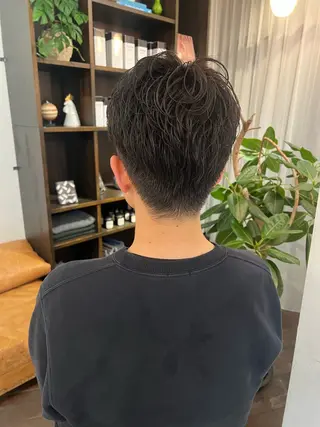 ショート デザインカット 加藤園のヘアスタイル