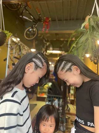 ヘアアレンジ キッズ PATH-hair. storeのヘアスタイル