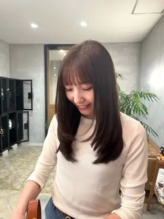 セミロング hale所属・hale airiのヘアスタイル