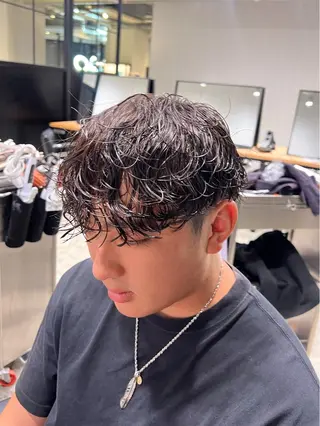 パーマ メンズ 池袋　似合わせショー トヘア　萩原 佑紀のヘアスタイル