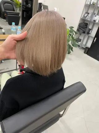 パーマ ロング カラー ヘアアレンジ ネイル マツエク・マツパ アイブロウ カラー特化サロン大阪 ルービック江坂/新城のヘアスタイル