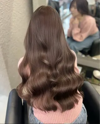 ロング 土田 大珠のヘアスタイル
